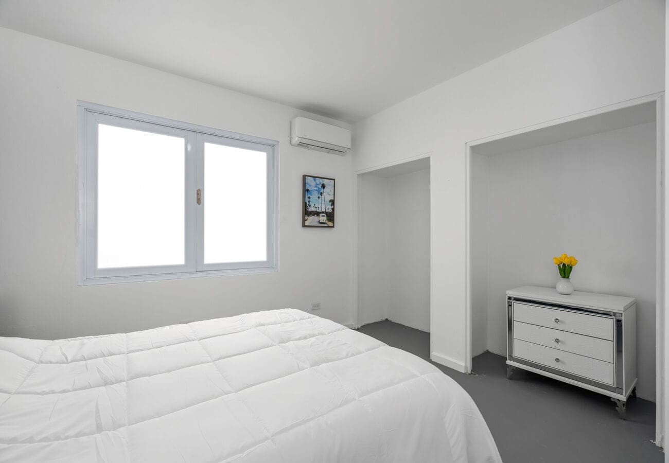 Bedroom 2 with closet and dresser