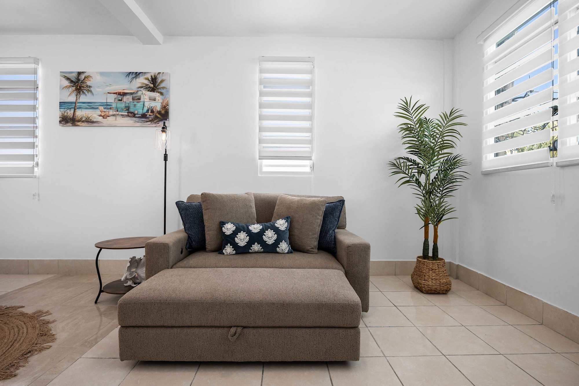 Comfortable sofa-bed for relaxing