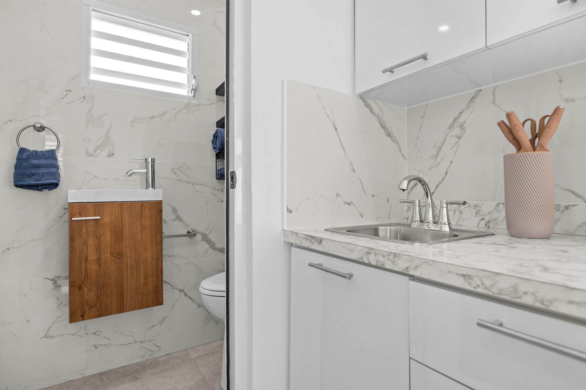 Convenient and stylish amenities