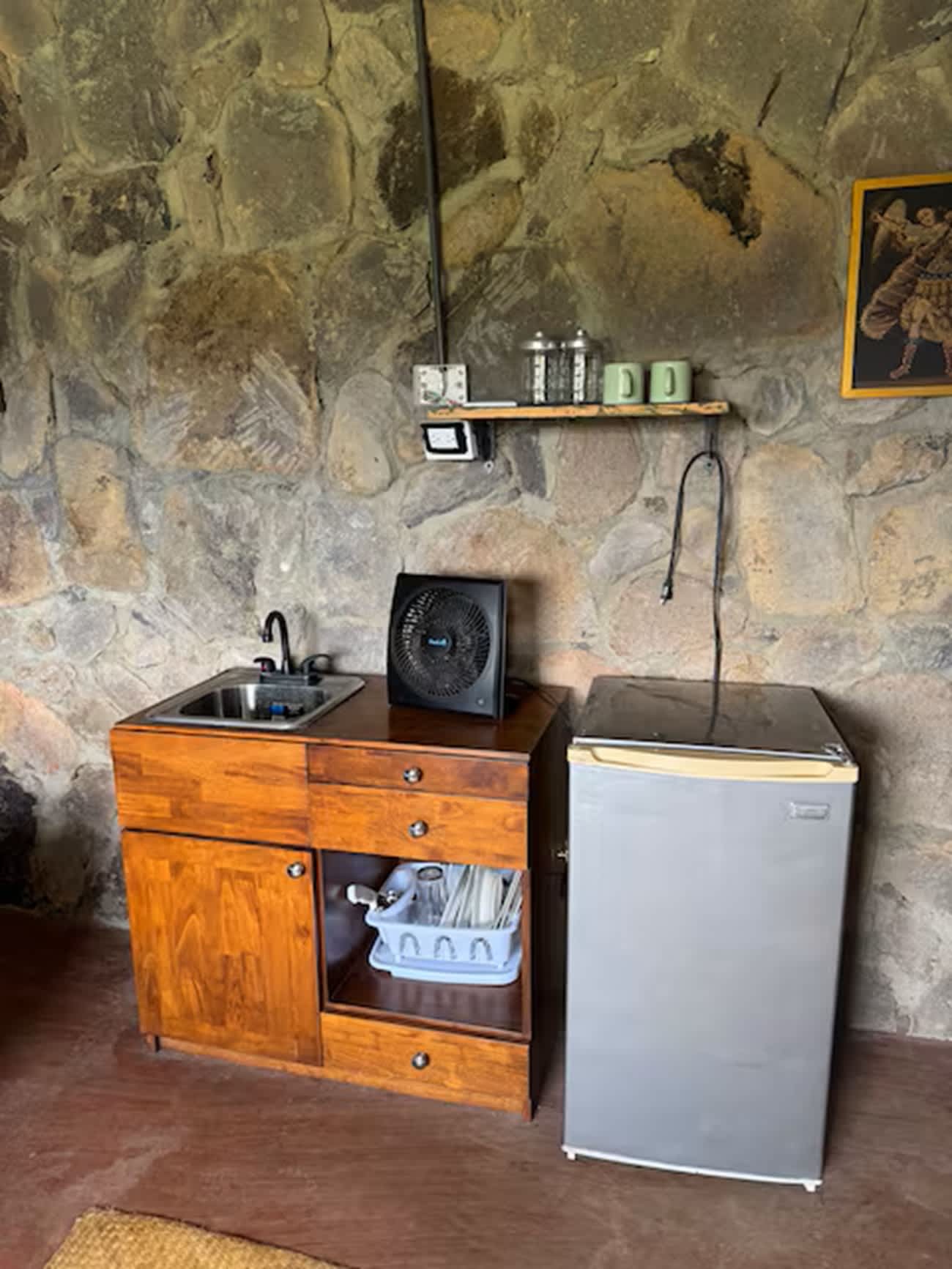 Cabaña de piedra volcánica | Para 8 | Carrizal · foto 14